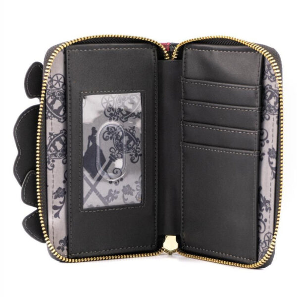 Disney Villains Scene Evil Stepmother Aand Step Sisters Zip Around Wallet - Image 2