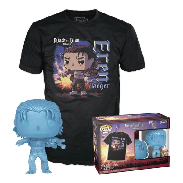 Funko POP&Tee: Attack On Titan S5 - Eren W/Marks (L) - Image 3