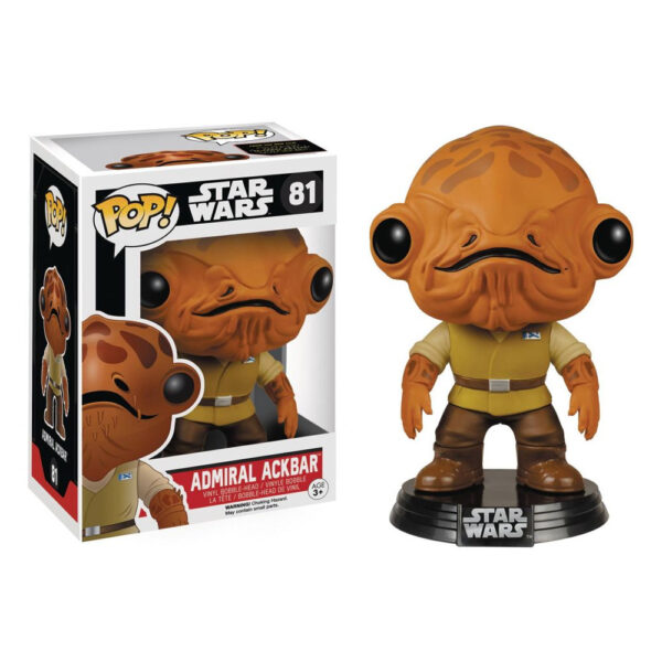 Star Wars Episode VII POP! Vinyl Bobble-Head Admiral Ackbar 9 cm - Image 3