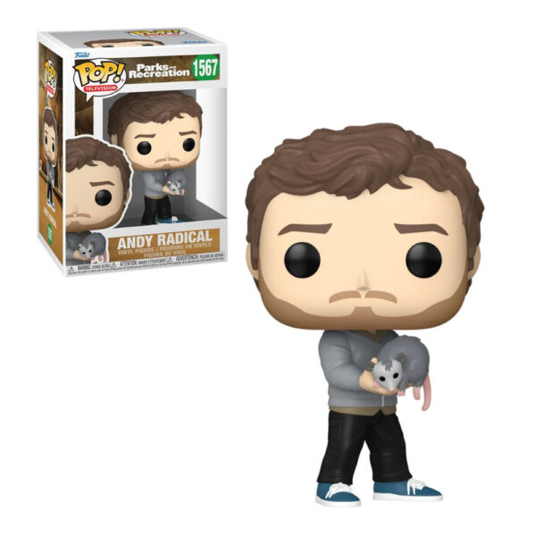 Funko POP! TV: Parks & Recration 15th - Andy Radical - Image 3