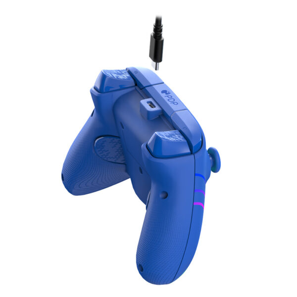 XBOX Wired Controller Afterglow Wave Blue - Image 3