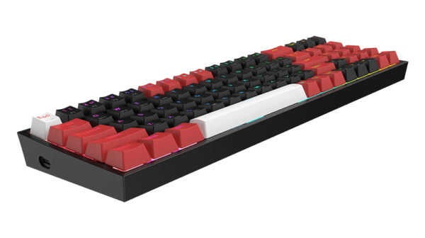 Pollux K628-RGB Pro Wired/Wireless Mechanical RGB Gaming Keyboard (red switch) - Image 3