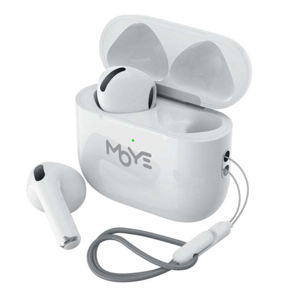Aurras 3 Lite True Wireless Earphone White - Image 3