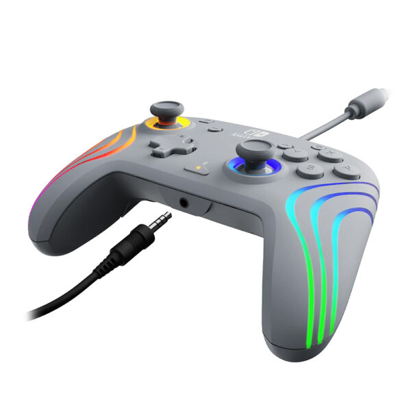 Nintendo Switch Afterglow Wave Wired Controller Grey - Image 2