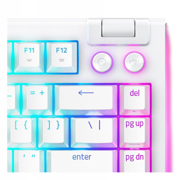 BlackWidow V4 75% - Hot-swappable Mechanical Gaming Keyboard - White - US Layout - Image 3