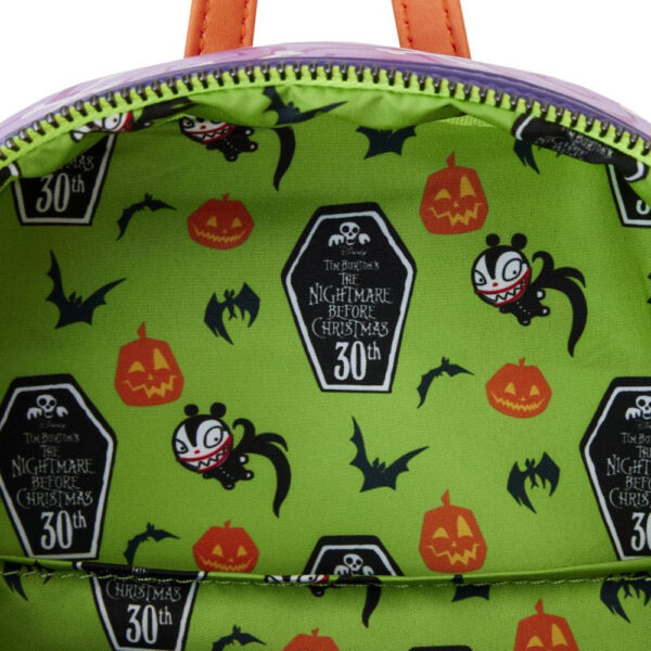 Disney Nightmare Before Christmas Scary Teddy Present Mini Backpack - Image 5