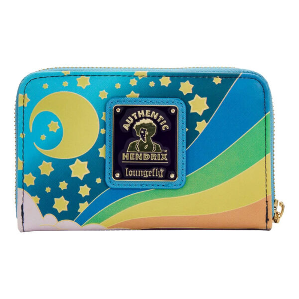 Jimi Hendrix Psychodelic Landscape Zip Around Wallet - Image 4