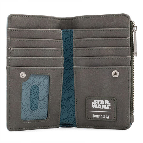 Star Wars Rey Kylo Faux Leather Bi Fold Wallet - Image 2