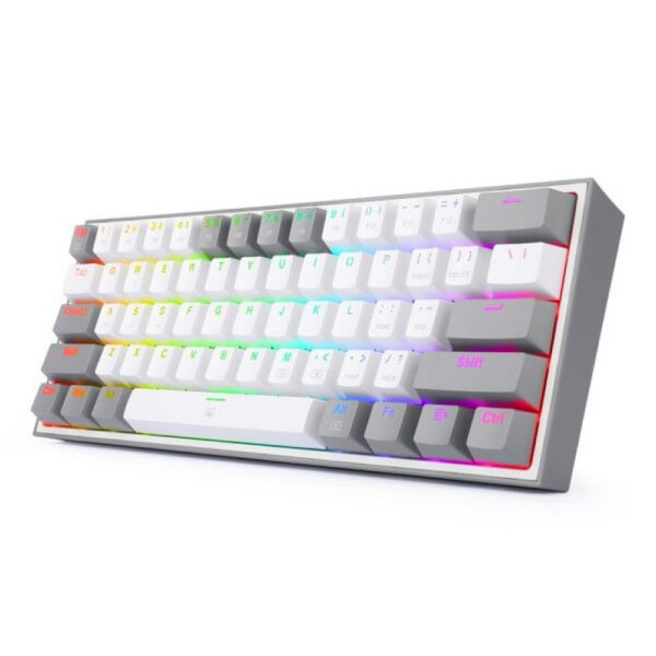 Fizz Pro White/Grey K616 RGB Wireless/Wired Mechanical Gaming Keyboard - Image 3