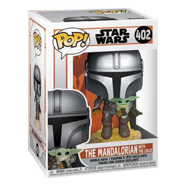 Star Wars Mandalorian POP! Vinyl - Mando Flying w/Jet Pack