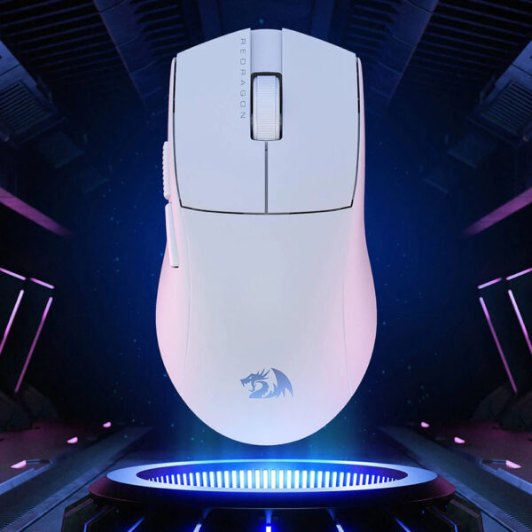 K1NG Pro, Wireless/Wired Mouse White - Image 3