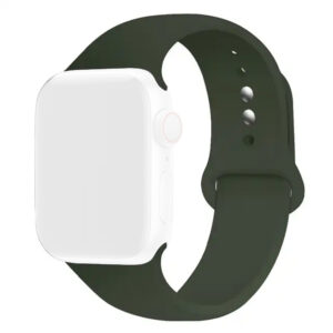 Smart Watch Silicone Strap 44/45/49mm Olive Green