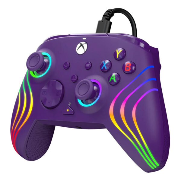 XBOX Wired Controller Afterglow Wave Purple - Image 2