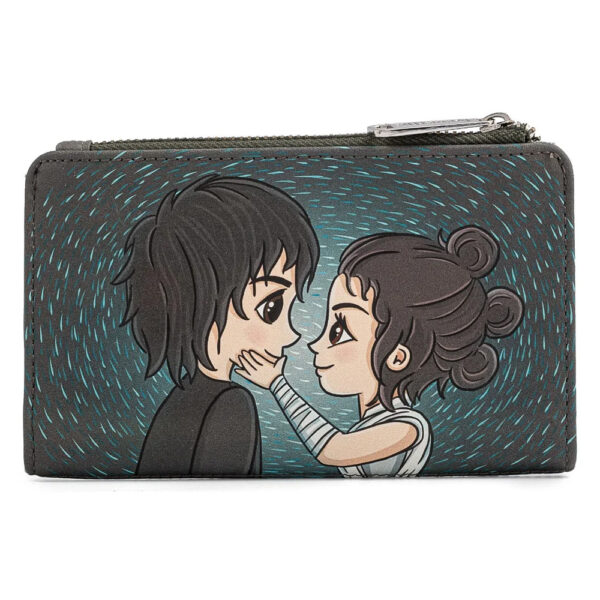 Star Wars Rey Kylo Faux Leather Bi Fold Wallet - Image 3