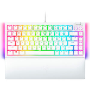 BlackWidow V4 75% - Hot-swappable Mechanical Gaming Keyboard - White - US Layout