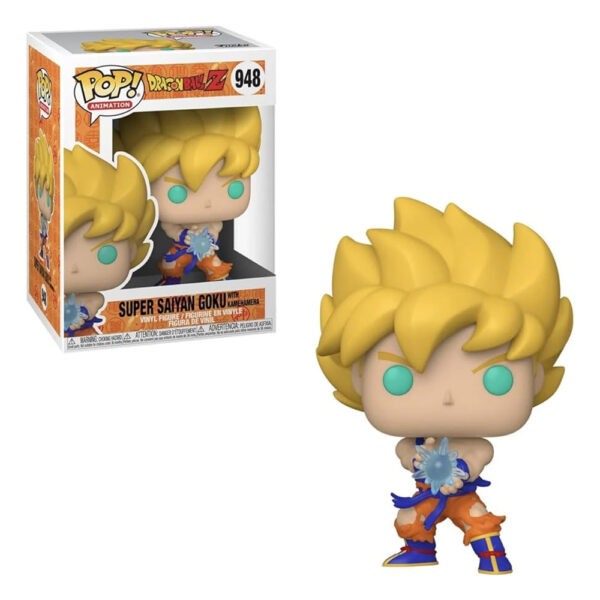 Funko POP Animation: DBZ - Goku W/ Kamehameha Wave - Image 3