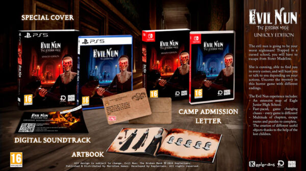 PS5 EVIL NUN: The Broken Mask - Unholy Edition - Image 2