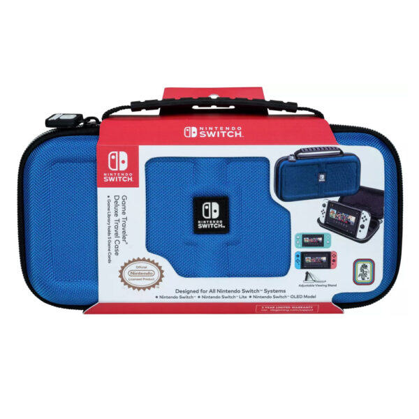 Nintendo Switch Deluxe Travel Case Blue - Image 2