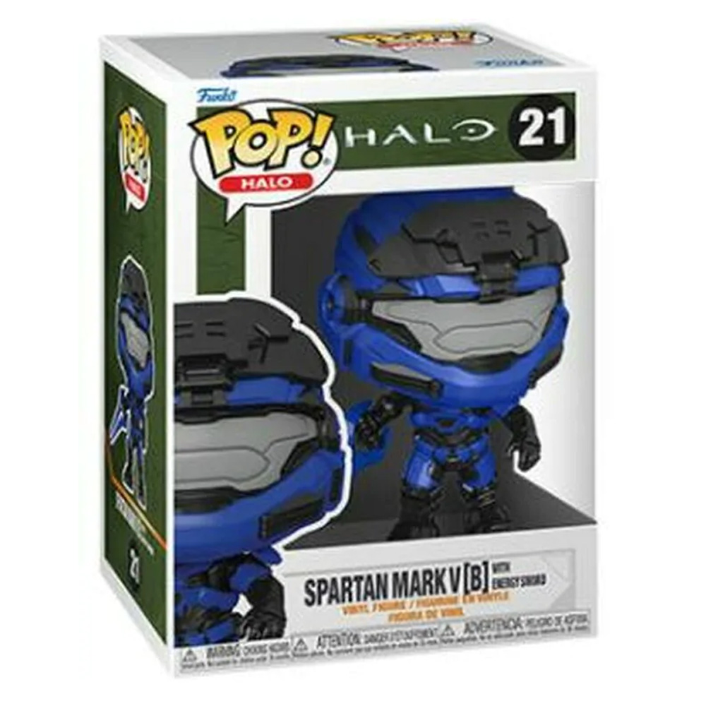 Halo Infinite POP! Vinyl Games - Mark V W/Blue Sword