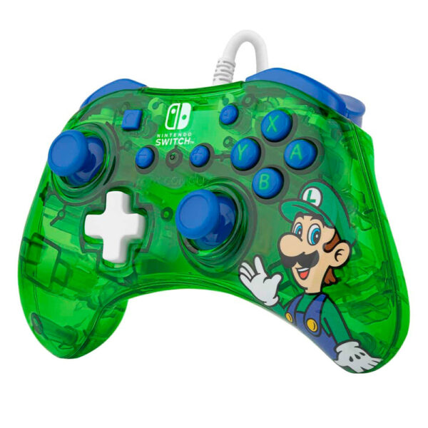 Nintendo Switch Wired Controller Rock Candy Mini Luigi - Image 3