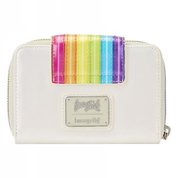 Lisa Frank Rainbow Logo Zip Around Wallet - Image 2