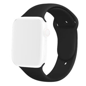 Smart Watch Silicone Strap 44/45/49mm Black