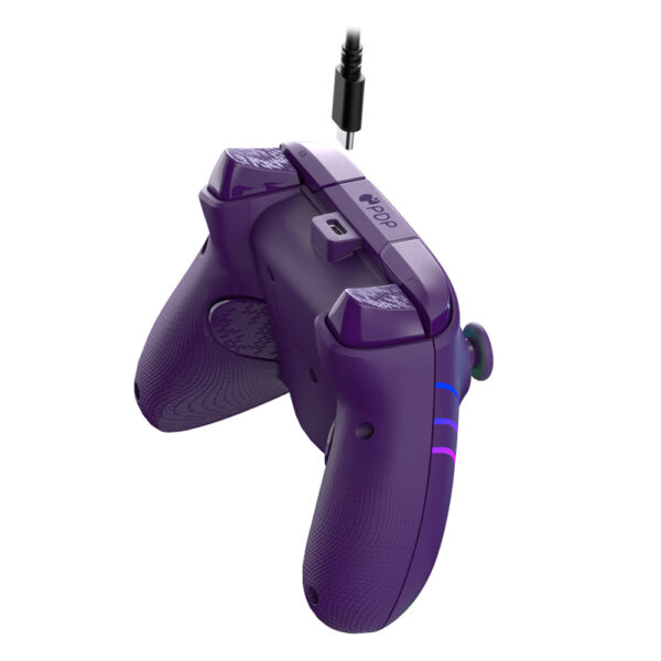 XBOX Wired Controller Afterglow Wave Purple - Image 3