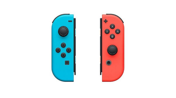 Nintendo Switch Joy-Con Pair Red/Neon Blue - Image 2