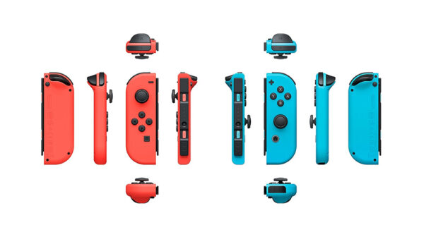 Nintendo Switch Joy-Con Pair Red/Neon Blue - Image 4