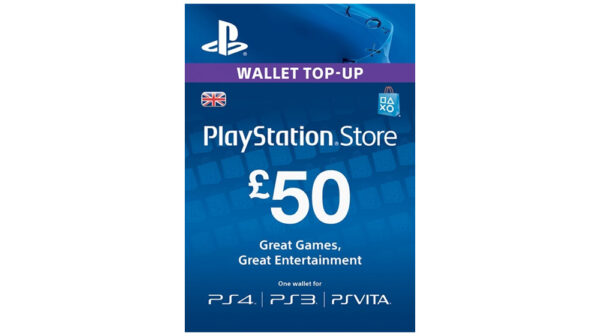 Playstation Network PSN Card 50GBP - Image 2