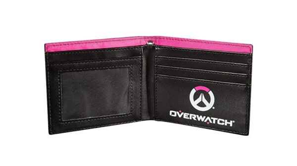 Overwatch D.VA Bi-Fold Graphic Wallet Black - Image 4