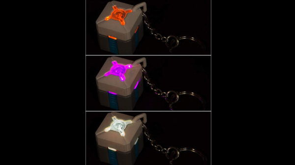 Jinx Overwatch Lootboox Light-Up Keychain - Image 3