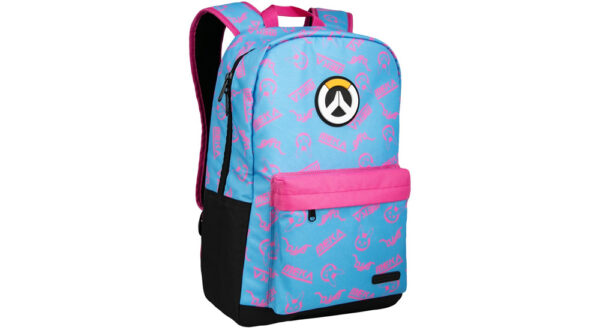 Overwatch D.Va Splash Backpack Blue/Pink - Image 2