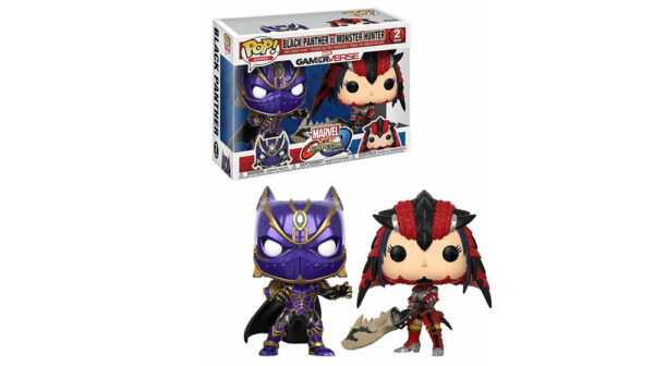 Capcom vs Marvel POP! Vinyl 2-Pack Black Panther vs Monster Hunter - Image 3