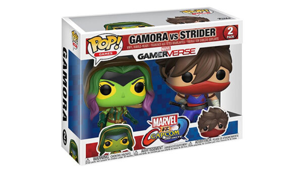 Capcom vs Marvel POP! Vinyl 2-Pack Gamora vs Strider - Image 2