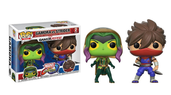 Capcom vs Marvel POP! Vinyl 2-Pack Gamora vs Strider - Image 3
