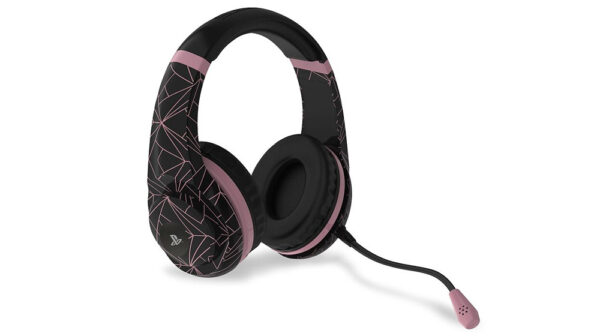 PS4 Rose Gold Edition Stereo Gaming Headset - Abstract Black - Image 2