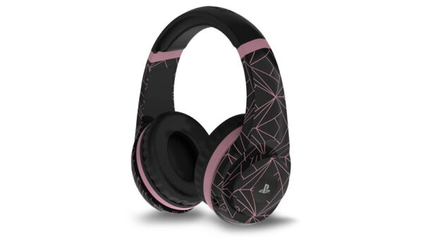 PS4 Rose Gold Edition Stereo Gaming Headset - Abstract Black - Image 3