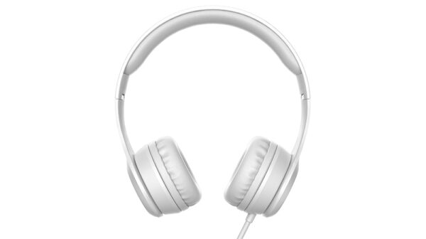 Enyo Foldable Headphones with Microphone Light Gray - Image 2