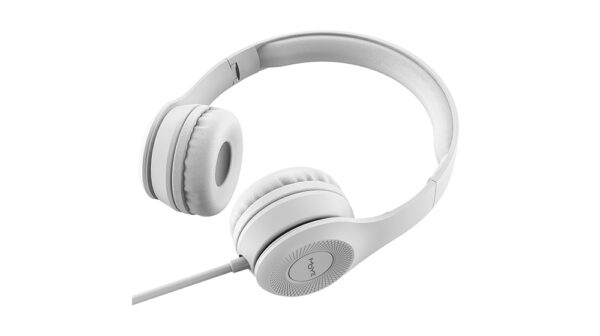 Enyo Foldable Headphones with Microphone Light Gray - Image 3