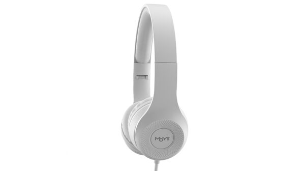 Enyo Foldable Headphones with Microphone Light Gray - Image 4