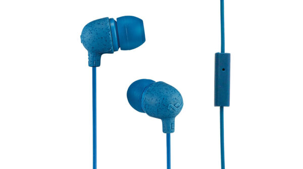 Little Bird In-Ear Headphones - Navy - Image 3