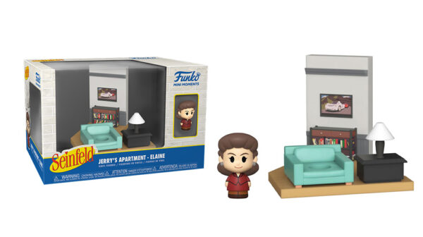 Seinfeld POP! Vinyl Mini Moments - Elaine w/Chase - Image 3