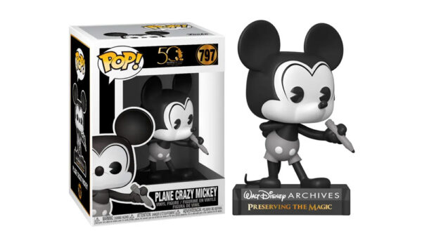 Disney POP! Vinyl Plane Crazy Mickey - Image 2