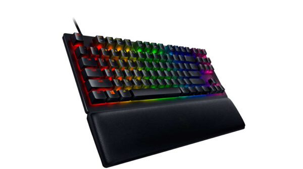 Huntsman V2 Tenkeyless Gaming Keyboard - Clicky Purple Switch - Image 3