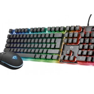 Tastatura+miš TRUST GXT 838 AZOR žični set/gaming/crna