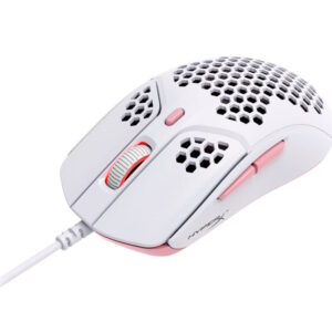 HYPERX Pulsefire Haste HMSH1-A-WT/G Gaming miš belo-roze