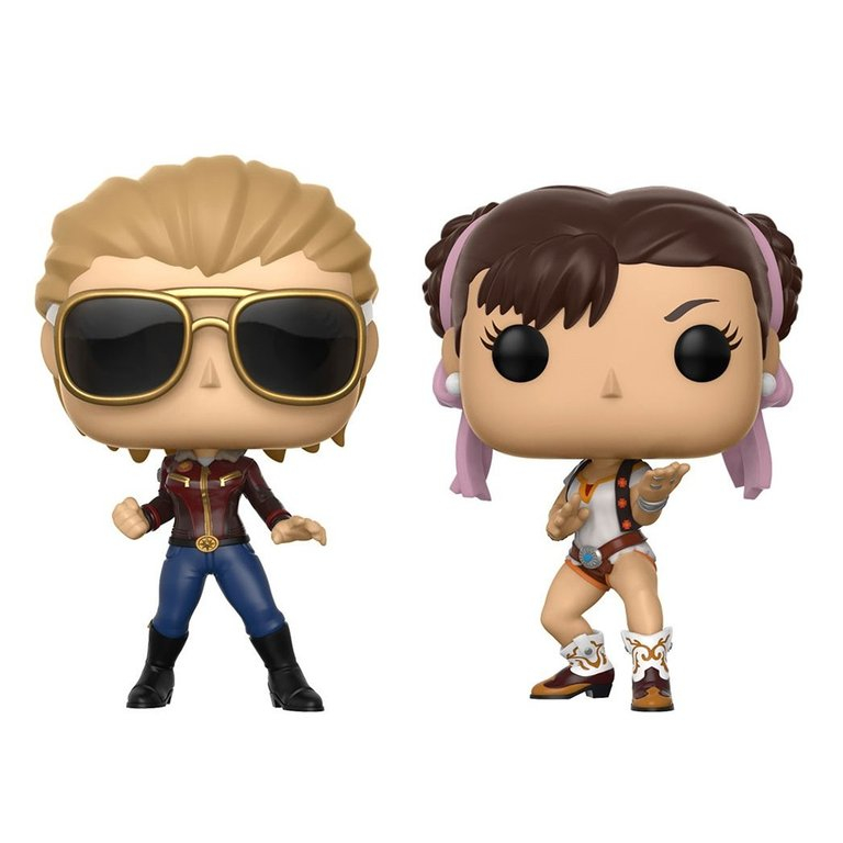 Capcom vs Marvel POP! Vinyl 2-Pack Captain Marvel vs Chun-Li